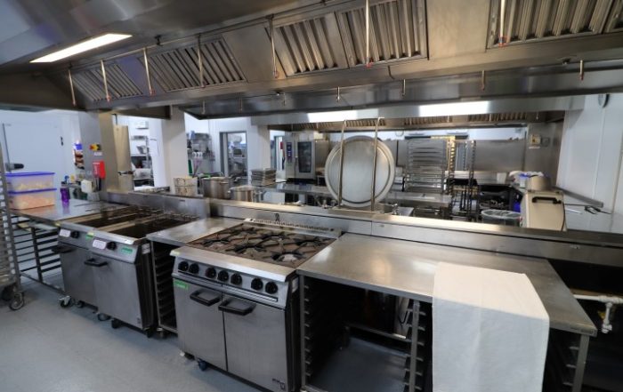 Temporary Kitchen at Taunton School