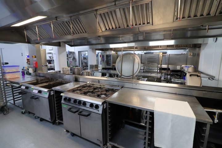 Temporary Kitchen at Taunton School