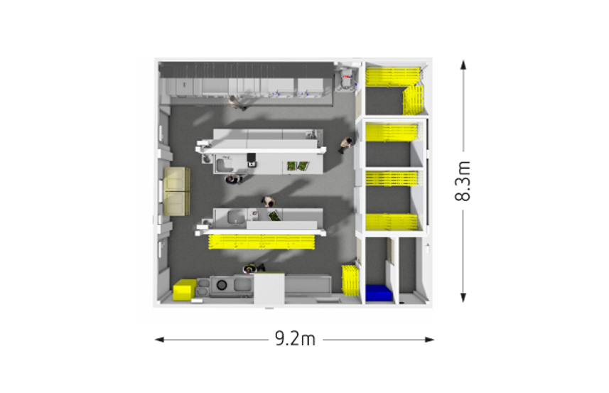 KitchenPod PP4 Design and Dimensions