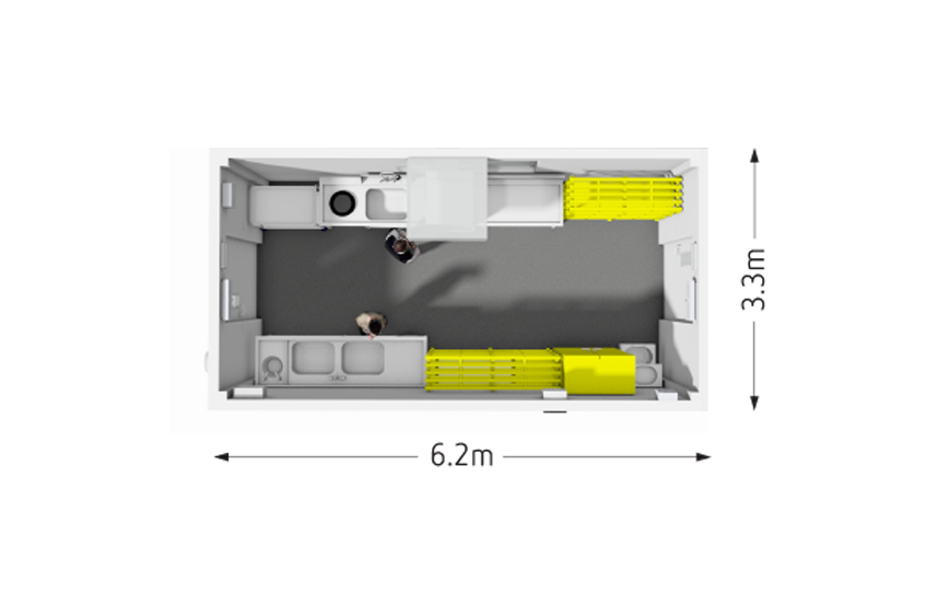Dishwash Design Layout